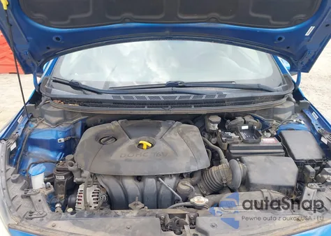 2014 Kia Forte Lx z USA, uszkodzony, nr VIN KNAFX4A65E5205434